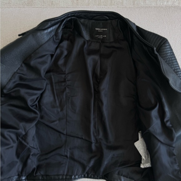 Zara Leather Jacket - Picture 4 of 7